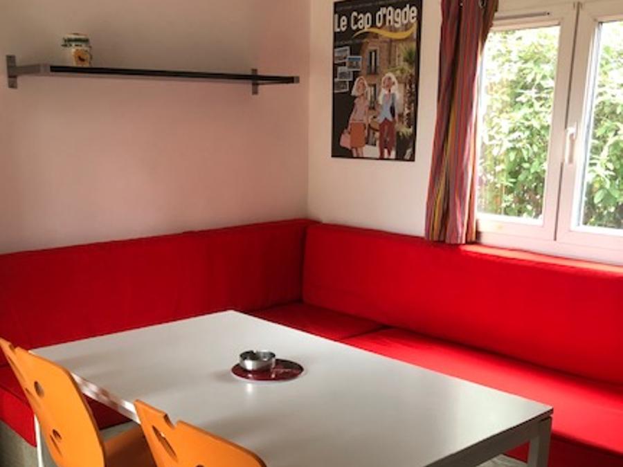 Mobilhome 4 personnes - 2 chambres climatisé 5