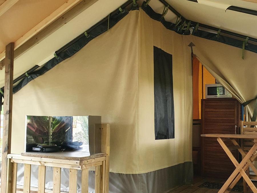 Tente 2 personnes - Lodge BALEARES sans sanitaires 6