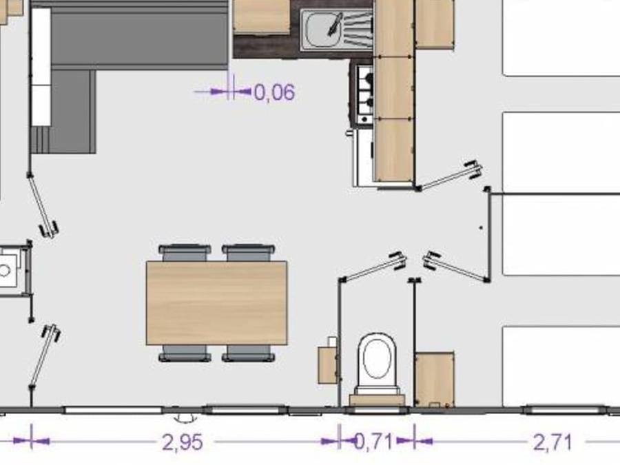 Mobilhome 6 personnes - Elite 8