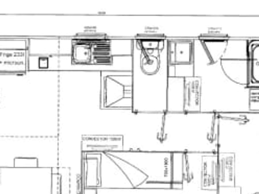 Mobilhome 6 personnes - Elite-Plus 2 Bedroom 6