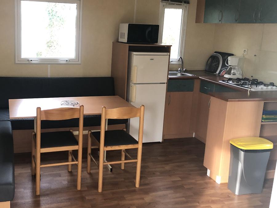 Mobilhome 4 personnes - 20 m² + terrasse 2