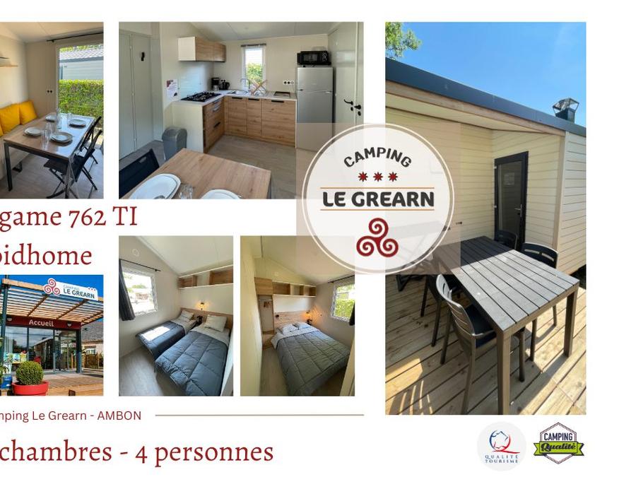 Mobilhome 4 personnes - Bergame 762 TI 2 ch 2