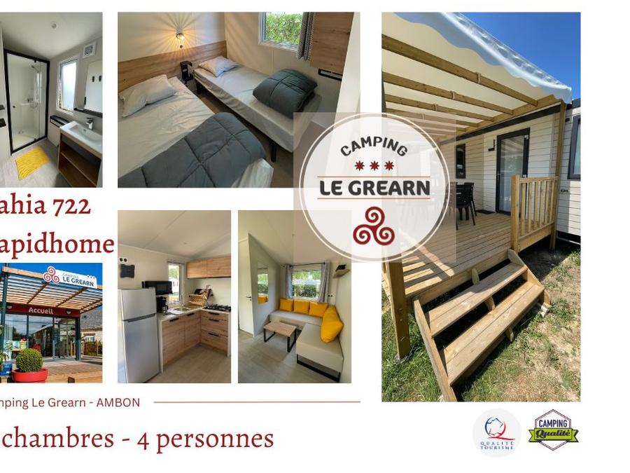Mobilhome 4 personnes - Bahia 72.2 2 chambres 3