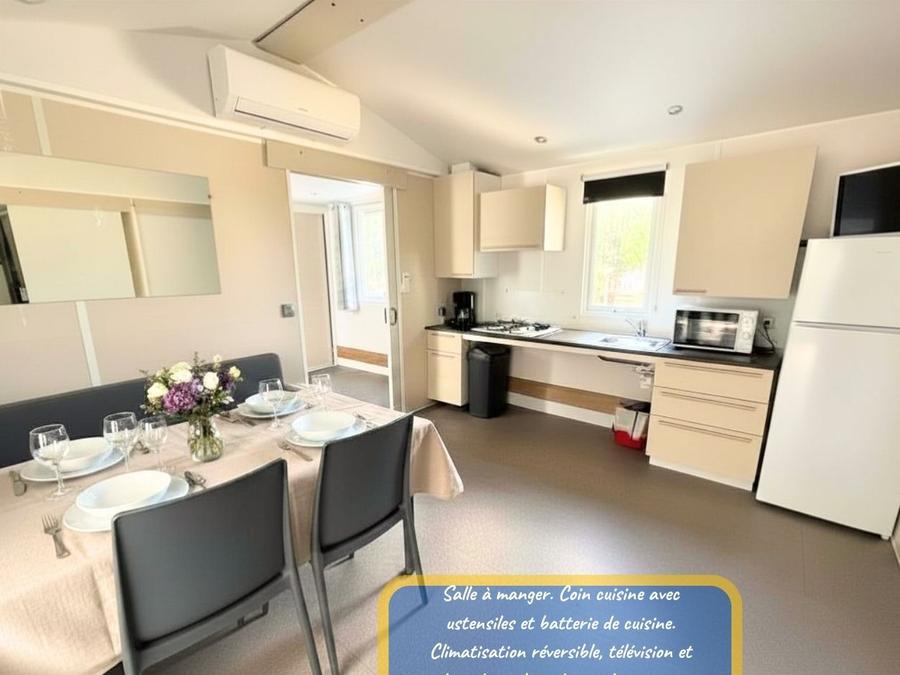 Mobilhome 4 personnes - COTTAGE CONFORT ACACIA 8
