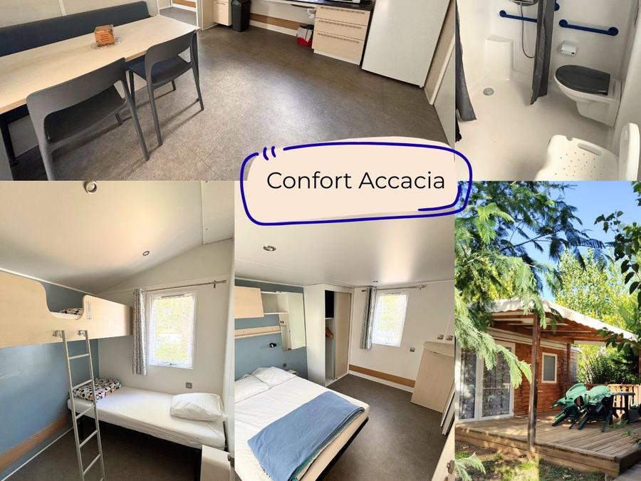 Mobilhome 4 personnes - COTTAGE CONFORT ACACIA 1