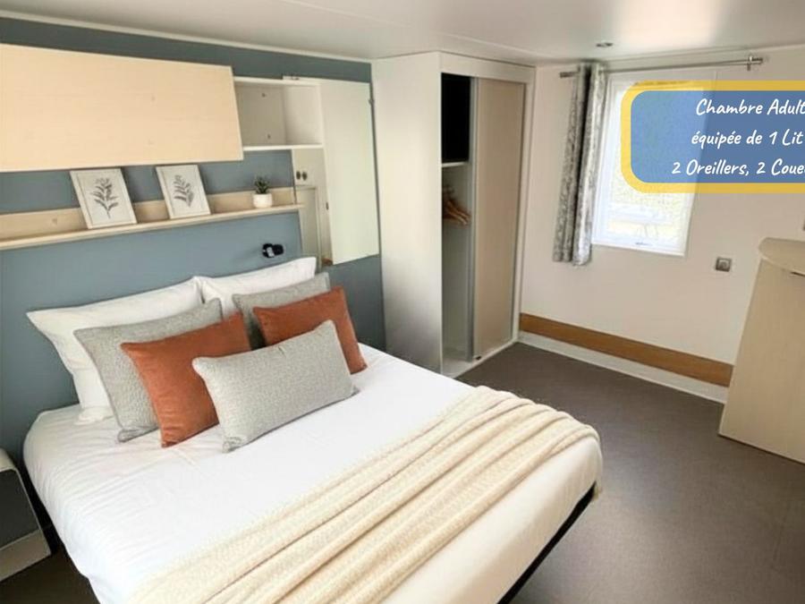 Mobilhome 4 personnes - COTTAGE CONFORT ACACIA 9