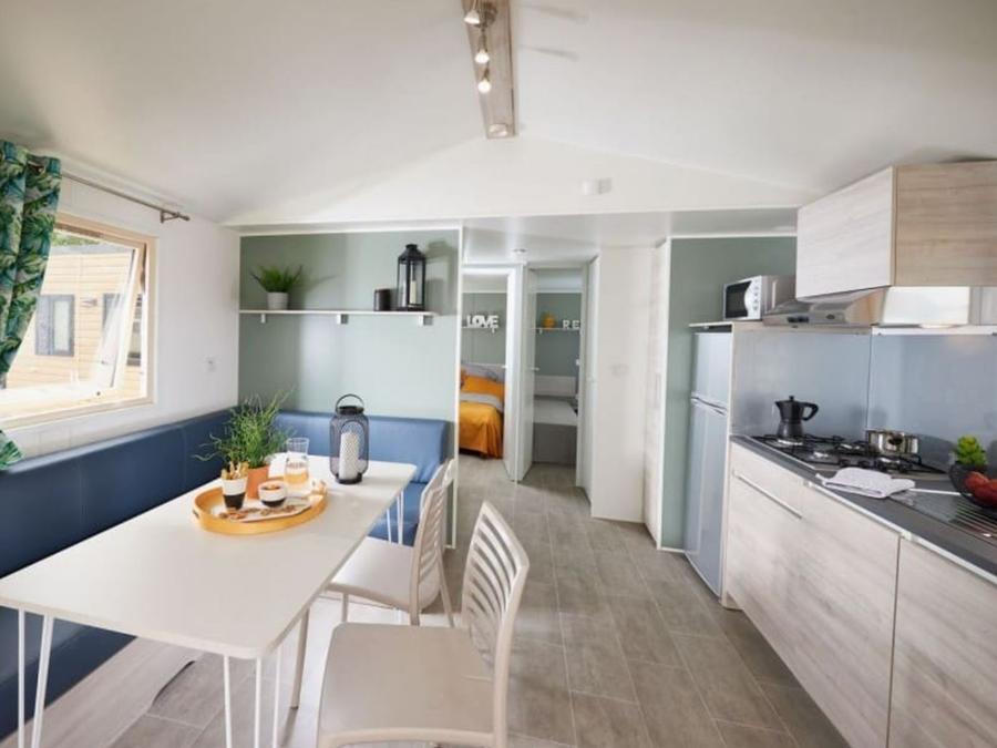Mobilhome 4 personnes - ECO CLASSIQUE - 2 chambres avec climatisation 1