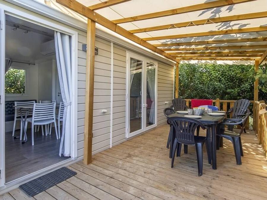 Mobilhome 4 personnes - CLASSIQUE - 2 chambres avec climatisation 1