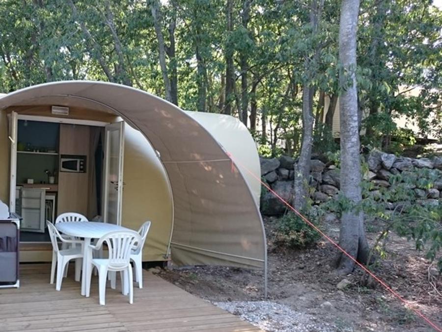 Bungalow toilé 4 personnes - Coco Sweet, sans sanitaires 0