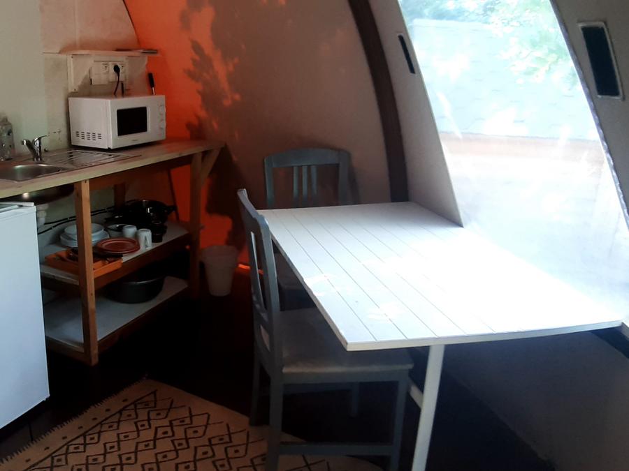Unique 4 personnes - Dôme WIGWAM avec sanitaires 27 m² 7