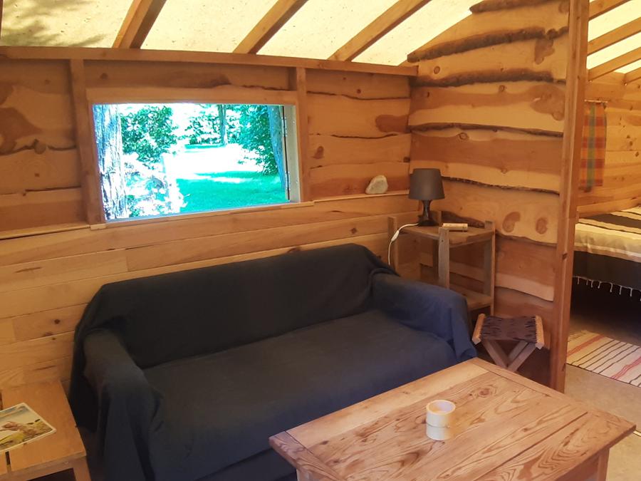 Chalet 5 personnes - CABANE TRAPPEUR sans sanitaires 19.5 m² 4