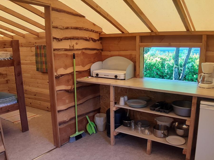 Chalet 5 personnes - CABANE TRAPPEUR sans sanitaires 19.5 m² 3