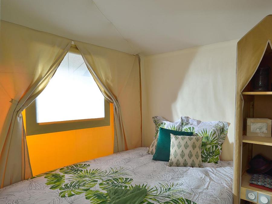 Bungalow toilé 7 personnes - JUNGLE LODGE sans sanitaires 31 m² 2