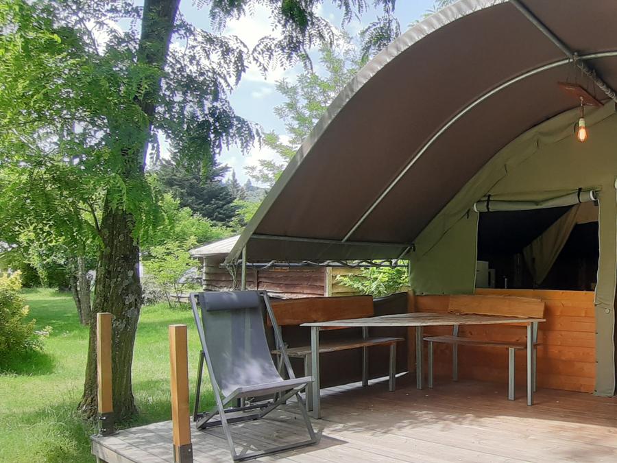 Bungalow toilé 5 personnes - SAFARI LODGE KIBO sans sanitaires 40 m² 3