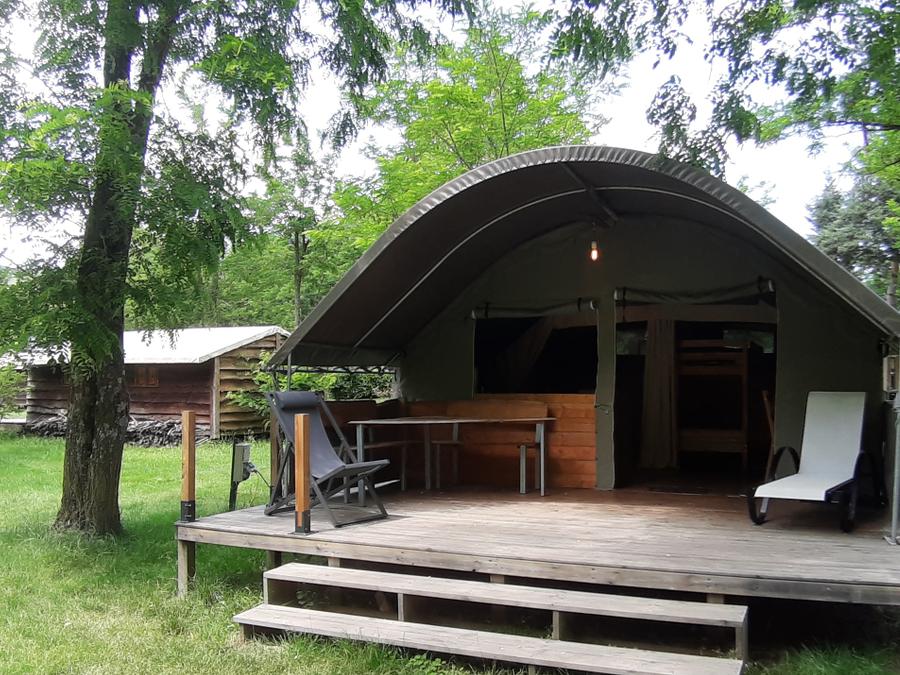 Bungalow toilé 5 personnes - SAFARI LODGE KIBO sans sanitaires 40 m² 8