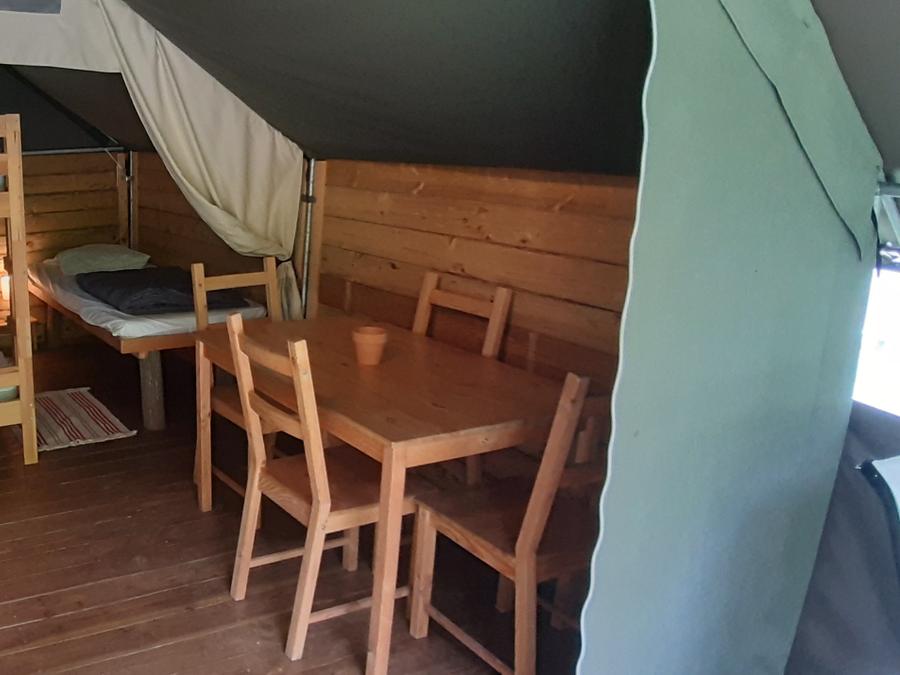 Bungalow toilé 5 personnes - SAFARI LODGE KIBO sans sanitaires 40 m² 4