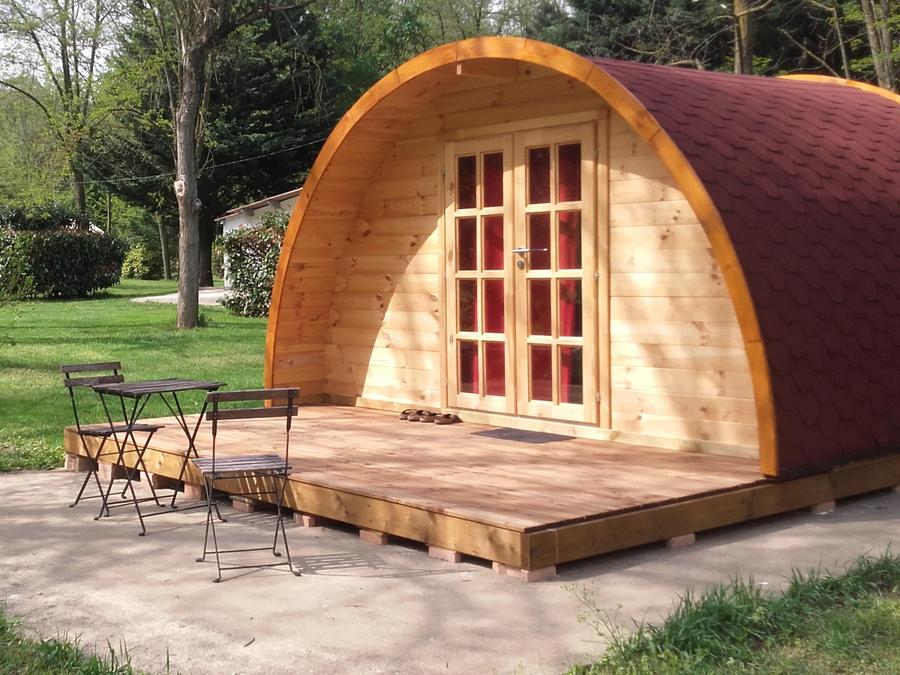 Unique 2 personnes - POD Chalet bois 12 m² sans sanitaires 3