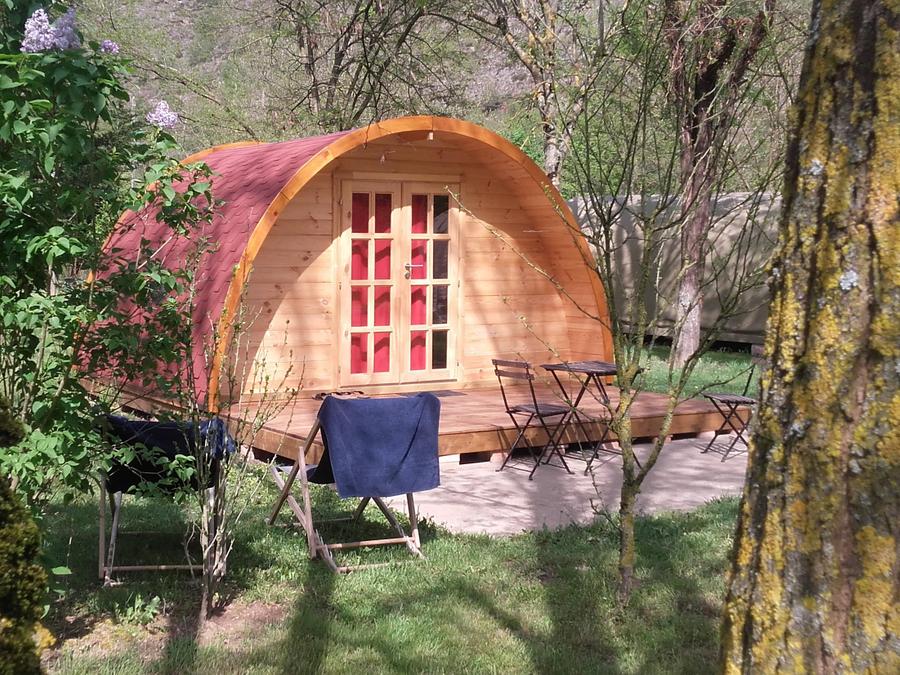 Unique 2 personnes - POD Chalet bois 12 m² sans sanitaires 4