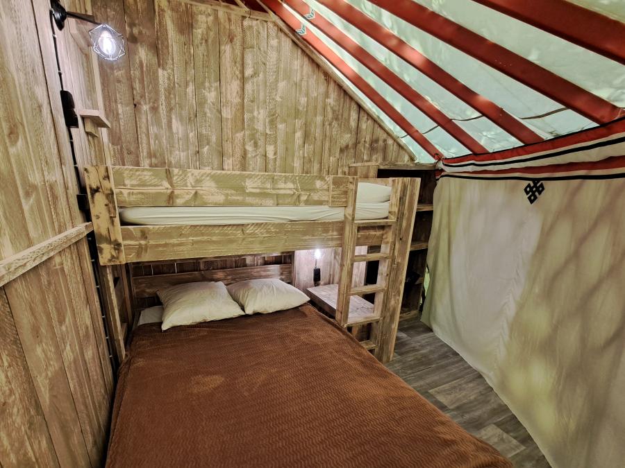 Insolite 5 personnes - Yourte WOOD 5 personnes 4