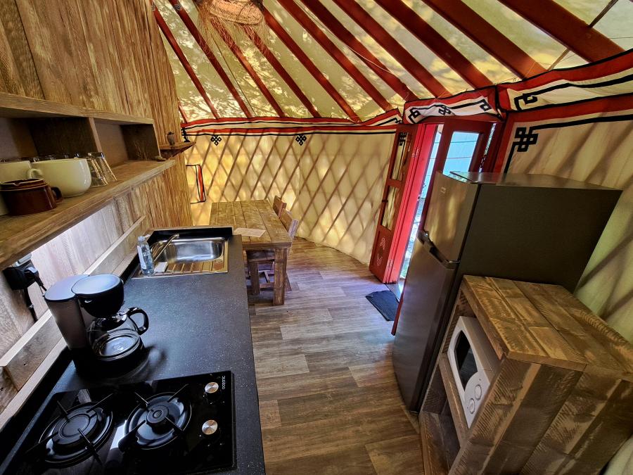 Insolite 5 personnes - Yourte WOOD 5 personnes 2