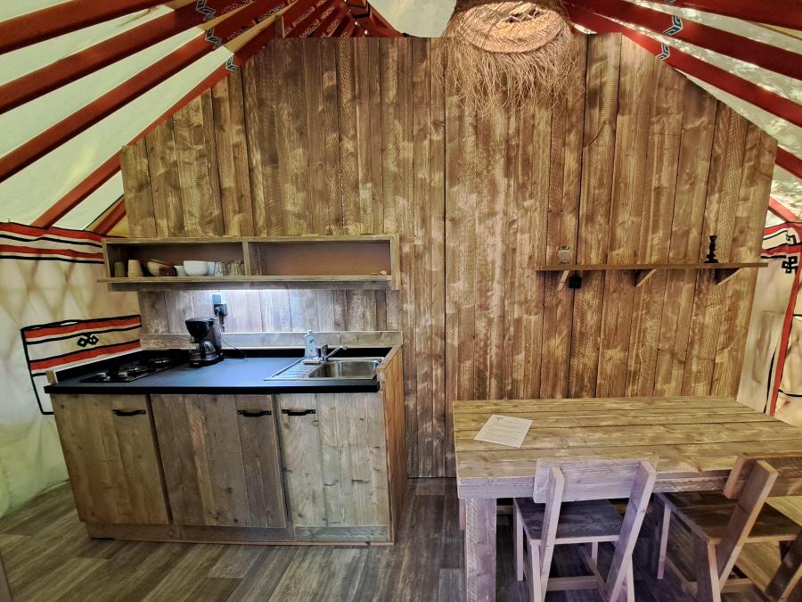 Insolite 5 personnes - Yourte WOOD 5 personnes 1