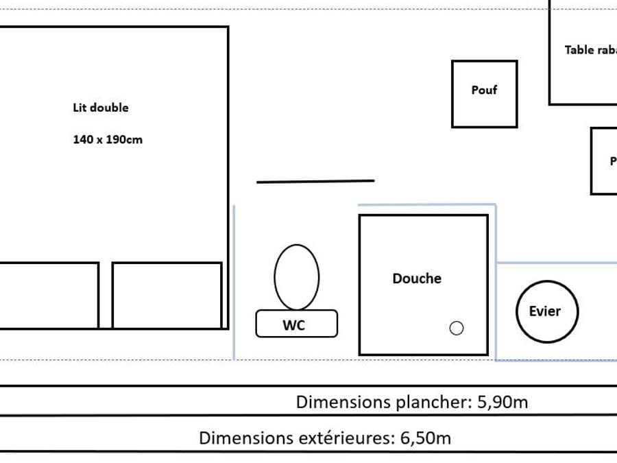 Unique 4 personnes - Cabane enchantée 1