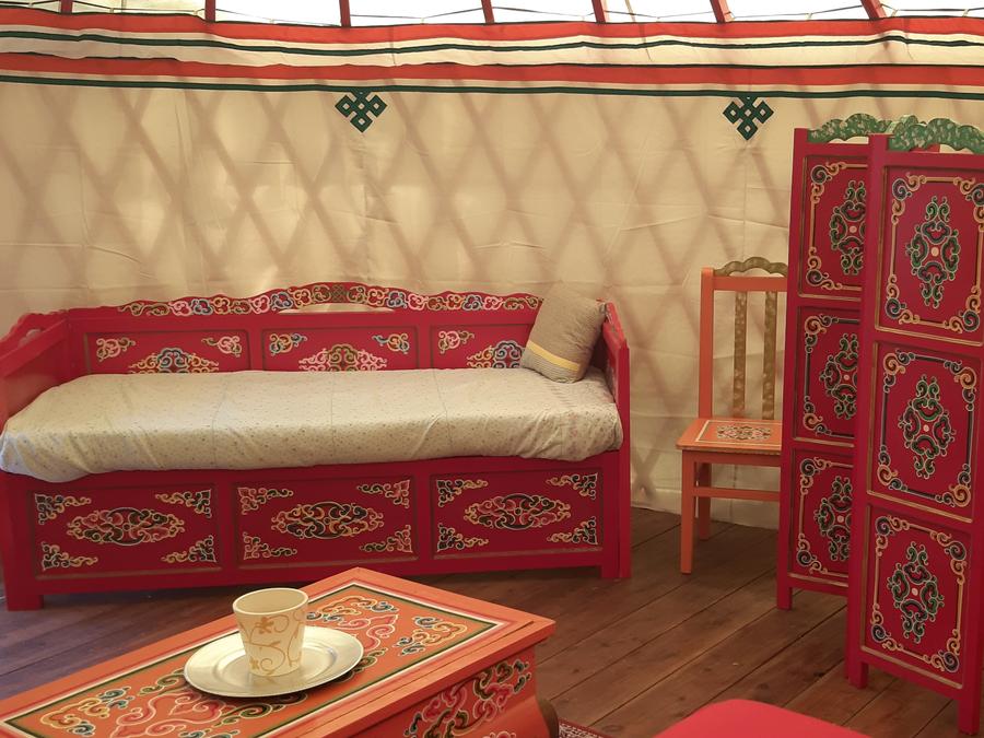 Unique 5 personnes - Yourte avec salle de bain pour 5 personnes 3