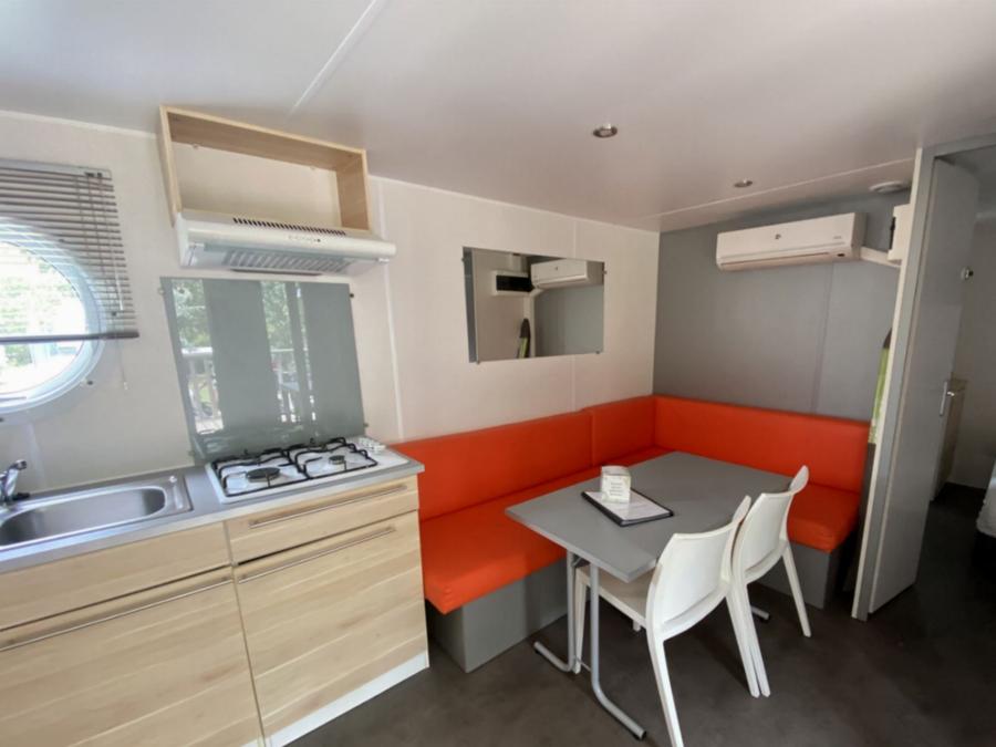 Mobilhome 4 personnes - Premium Dune 4 personnes - 2 chambres, climatisé, télévision 5