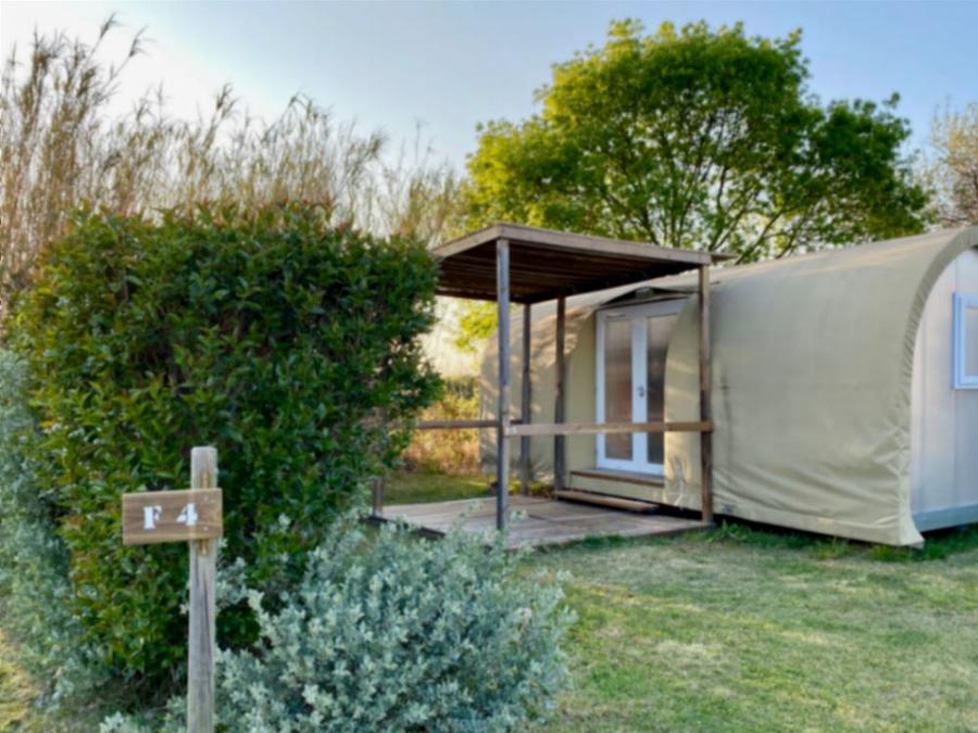 Bungalow toilé 4 personnes - COCO SWEET 4 personnes - 2 chambres, sans sanitaires, non climatisé 0