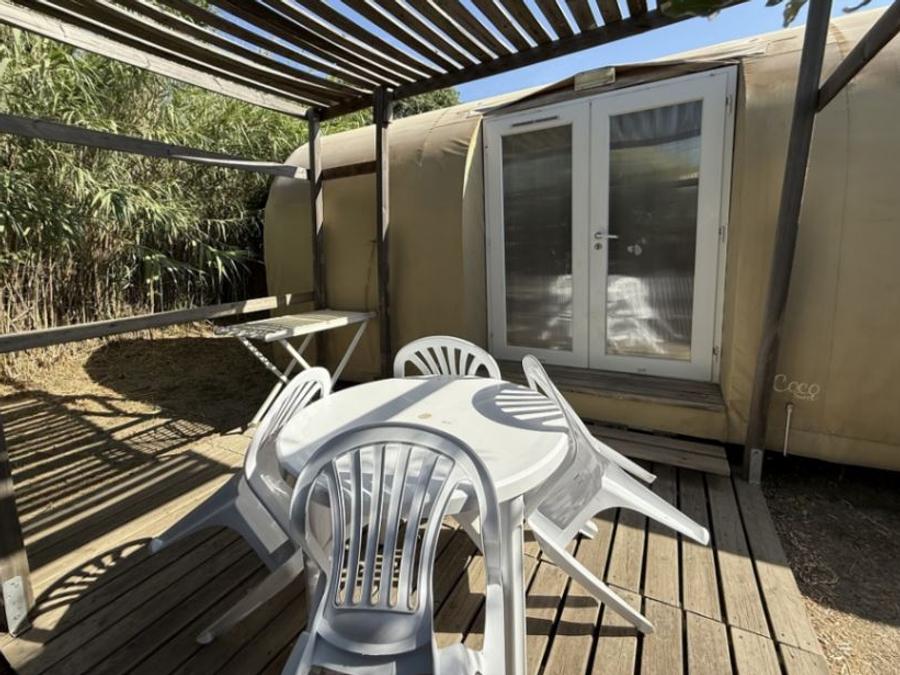 Bungalow toilé 4 personnes - COCO SWEET 4 personnes - 2 chambres, sans sanitaires, non climatisé 1