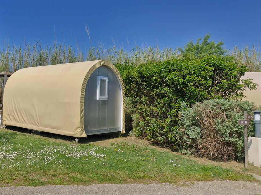 Bungalow toilé 2 personnes - COCO SWEET 2 personnes - 1 chambre, sans sanitaires, non climatisé 0