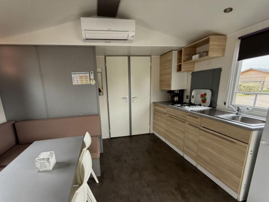 Mobilhome 4 personnes - MH Confort Mistral 4 personnes - 2 chambres, climatisation et télévision 5
