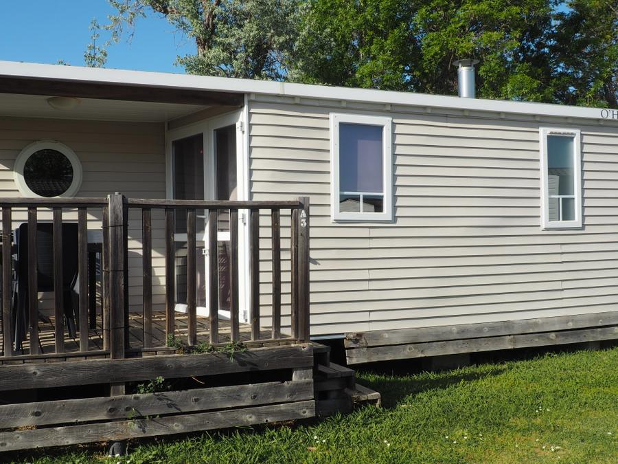 Mobilhome 4 personnes - MH Confort Mistral 4 personnes - 2 chambres, climatisation et télévision 0