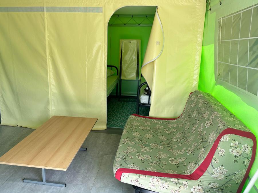 Bungalow toilé 6 personnes - CYRUS sans sanitaires 9