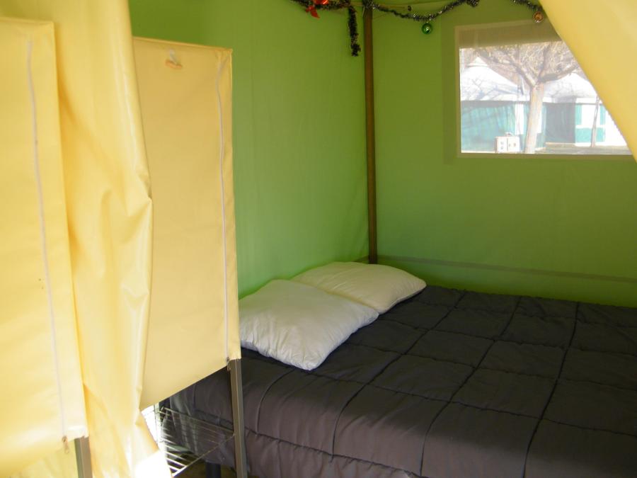 Bungalow toilé 6 personnes - CYRUS sans sanitaires 6
