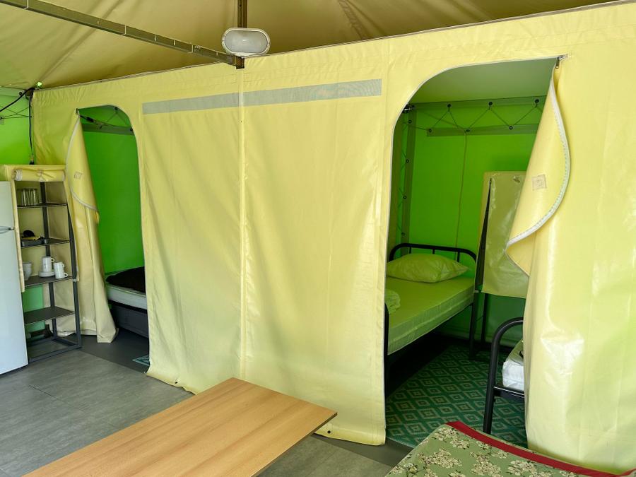Bungalow toilé 6 personnes - CYRUS sans sanitaires 8