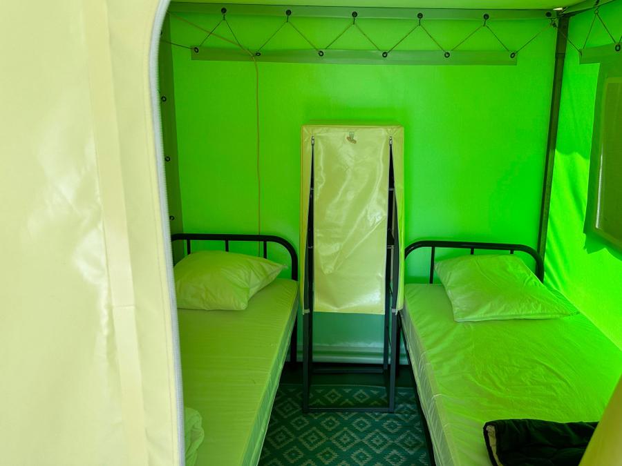Bungalow toilé 6 personnes - CYRUS sans sanitaires 7