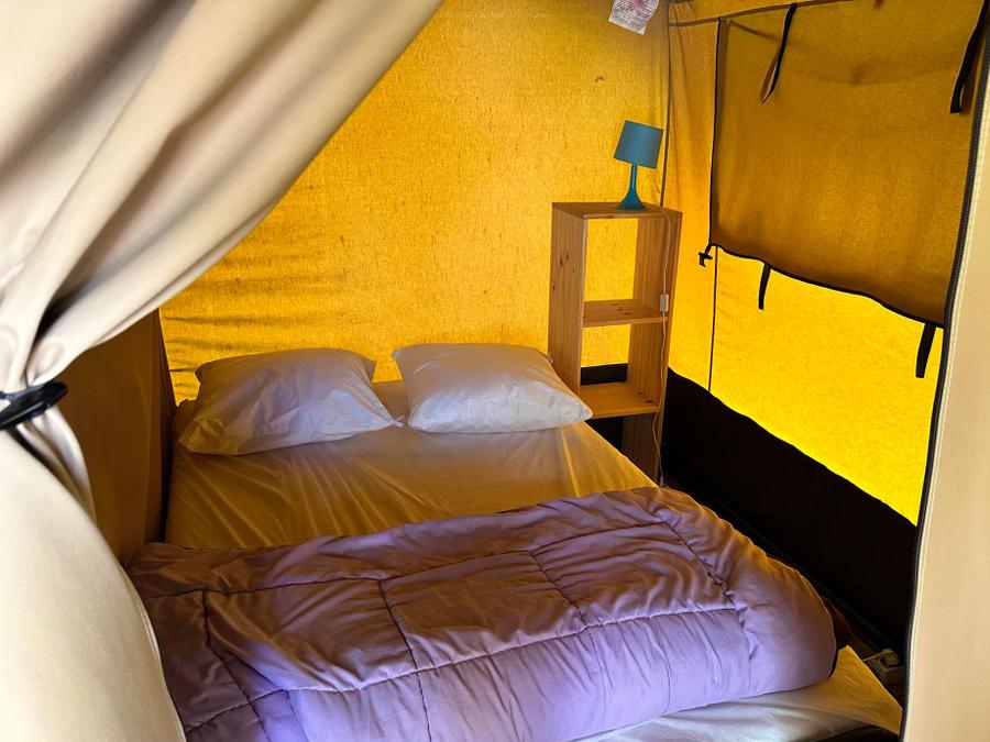 Tente en toile et en bois 5 personnes - SAFARI sans sanitaires 6