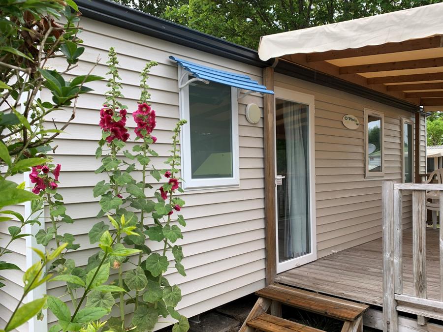 Mobilhome 6 personnes - 28m² + Terrasse bois couverte 12m² 4/6 pers 7