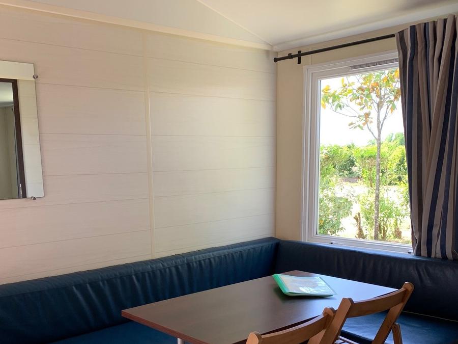 Mobilhome 6 personnes - 28m² + Terrasse bois couverte 12m² 4/6 pers 9