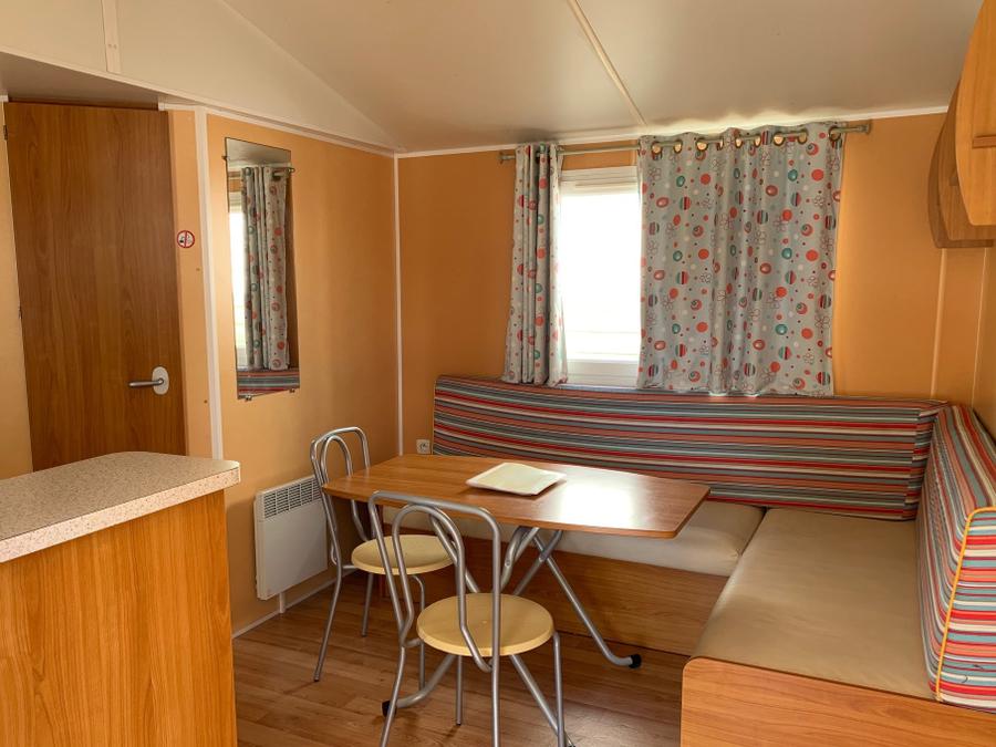 Mobilhome 6 personnes - 30m² + Terrasse bois semi-couverte 12m² 4/6 pers 9