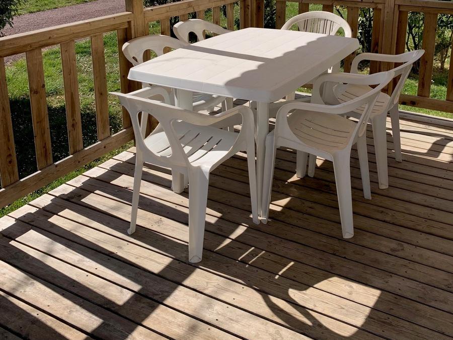 Mobilhome 6 personnes - 30m² + Terrasse bois semi-couverte 12m² 4/6 pers 3