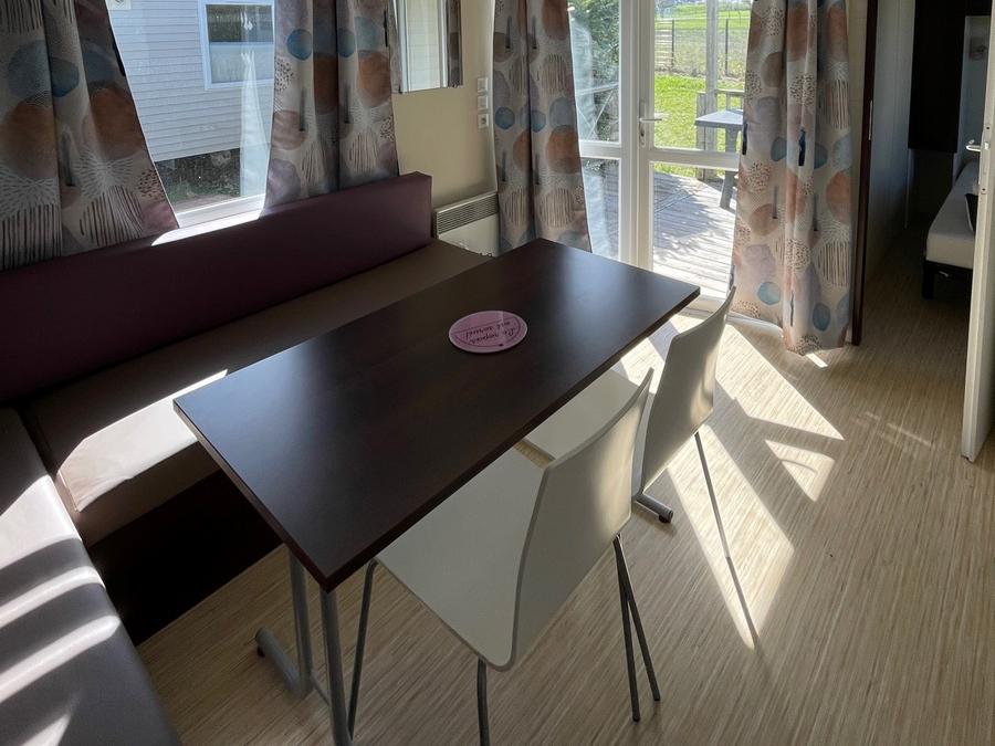Mobilhome 4 personnes - 26m² + Terrasse bois intégrée de 7m². 4 pers 9