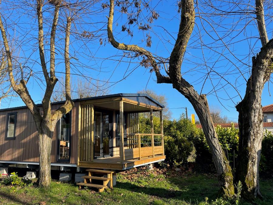 Mobilhome 6 personnes - Standing 28m2 + terrasse intégrée 8m2 4/6 pers 0
