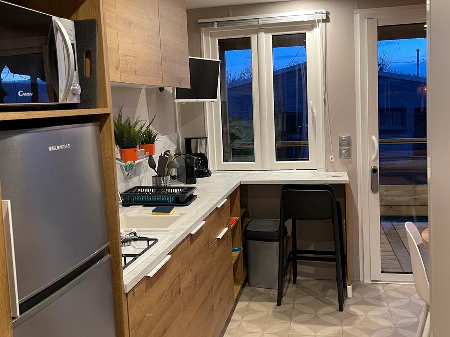 Mobilhome 6 personnes - Standing 28m2 + terrasse intégrée 8m2 4/6 pers 2
