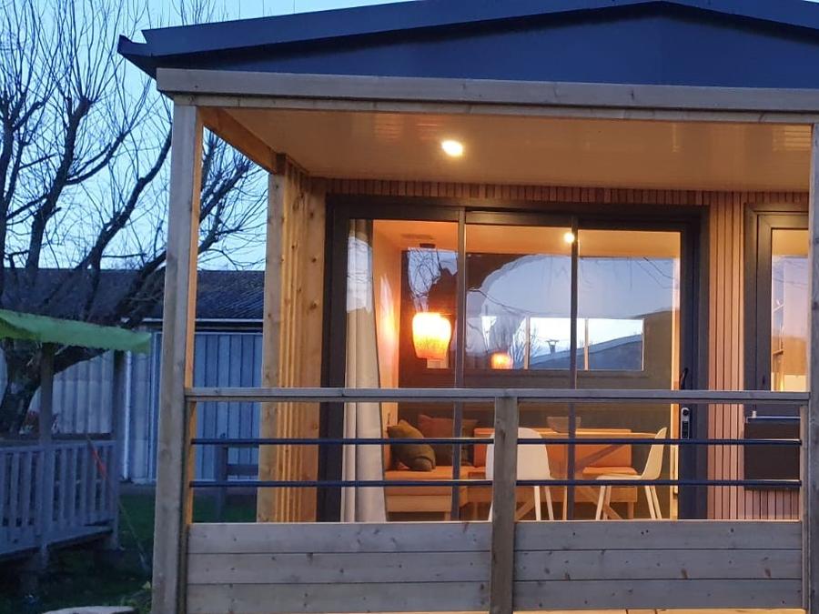 Mobilhome 6 personnes - Standing 28m2 + terrasse intégrée 8m2 4/6 pers 7