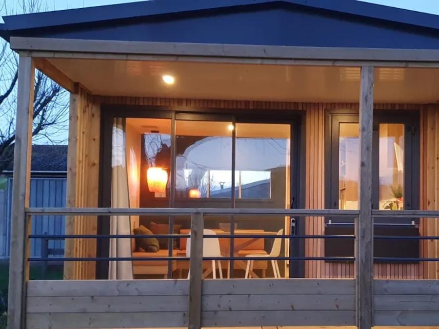 Mobilhome 6 personnes - Standing 28m2 + terrasse intégrée 8m2 4/6 pers 1