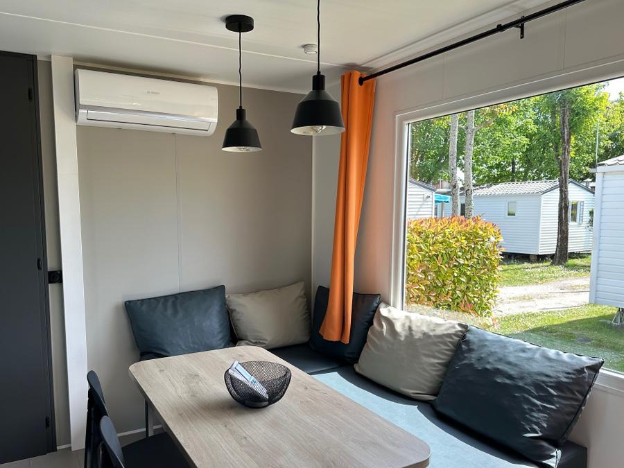 Mobilhome 5 personnes - LOGGIA 2- Mobile-home 25m² + Terrasse bois couverte 9m² 10