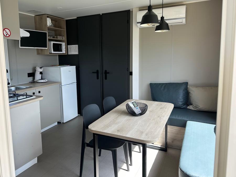 Mobilhome 5 personnes - LOGGIA 2- Mobile-home 25m² + Terrasse bois couverte 9m² 9