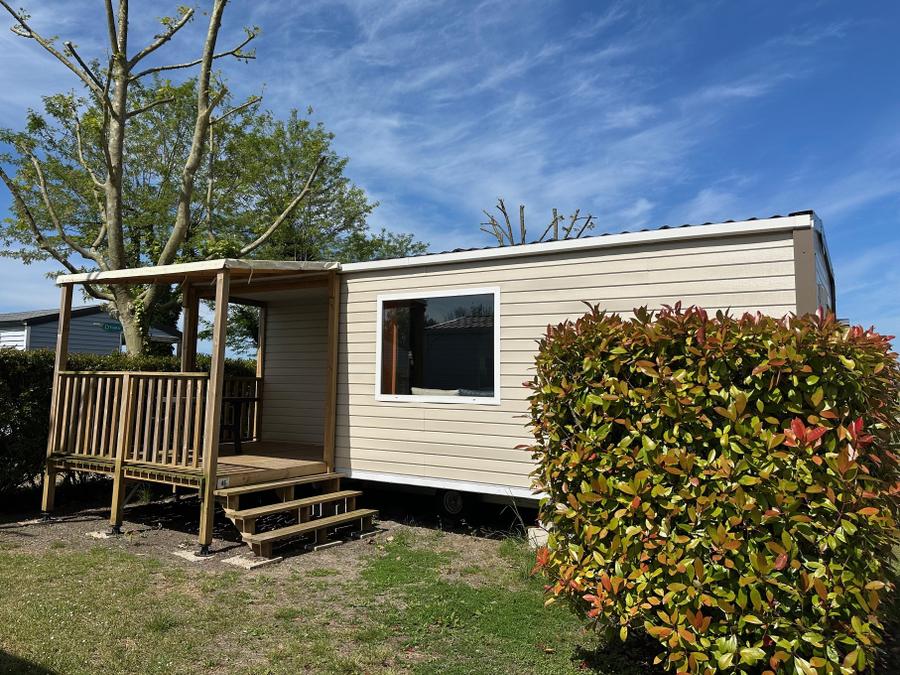 Mobilhome 5 personnes - LOGGIA 2- Mobile-home 25m² + Terrasse bois couverte 9m² 12